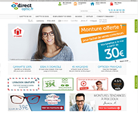 Opticien en ligne Direct Optic : lunettes en ligne pas cher sur